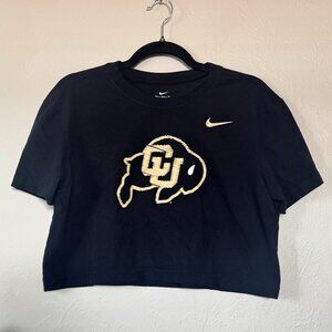 Nike University of Colorado Buffaloes Crop Top